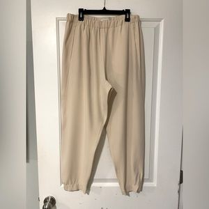 ARITZIA BABATON DEXTER PANT COOL BEIGE SIZE L